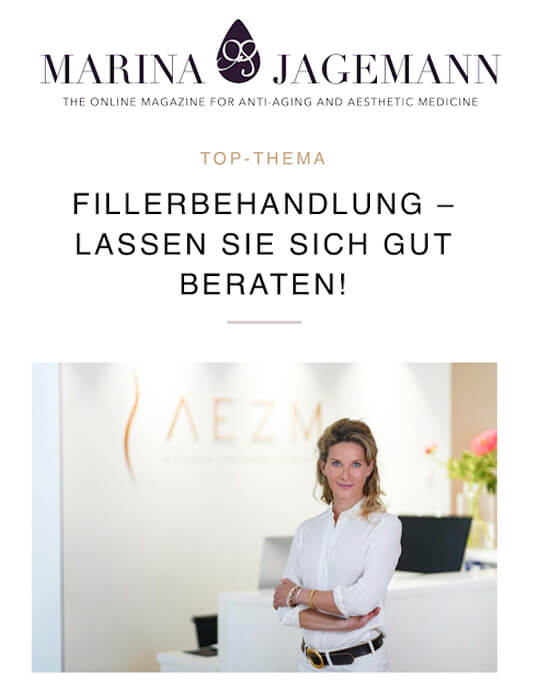 Dr. Steinkraus, Interview Fillerbehandlung, Marina Jagemann