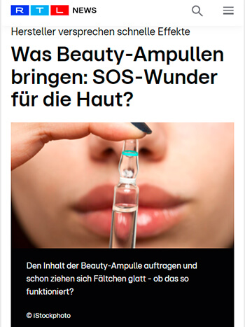 Beauty-Ampullen RTL